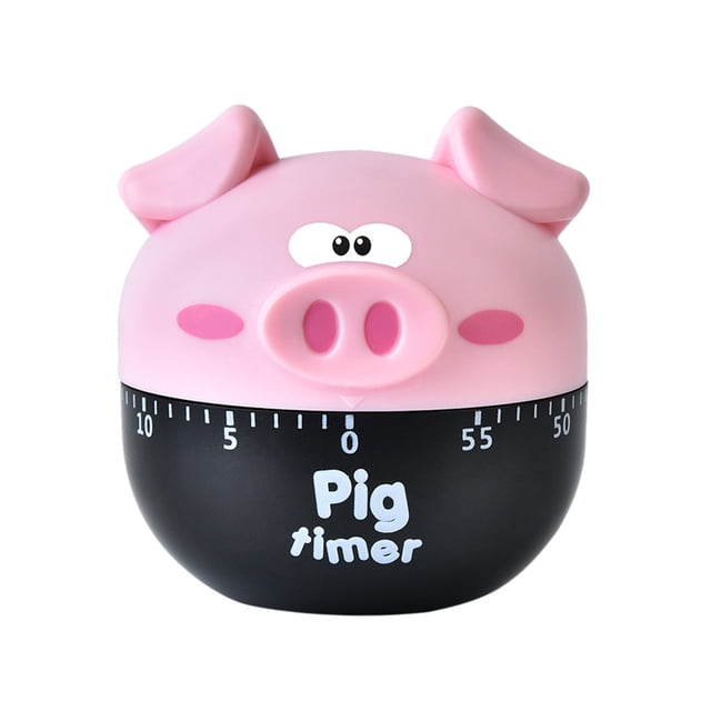 EGNMCR Kitchen Cooking Countdown 60 Mins Steel/Plastic Mechanical Timer Alarm Kitchen timer