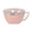 #-【Pink】| Durable Stainless Steel Bowl, variant on Stainless Steel Straw Bowl - Insulating Soup Bowl for Hot Foods, Household Tableware, Heat-Resistant Scald Bowl, Pink, JKODE