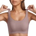 thumbnail image 1 of Seamless Everyday Bras For Women No Underwire Bralettes Push Up Wireless Supportive Full Coverage Sports Bras Front Closure Wireless Bras for Women Non Removable Padded Sports Bras for Women Womens, 1 of 4