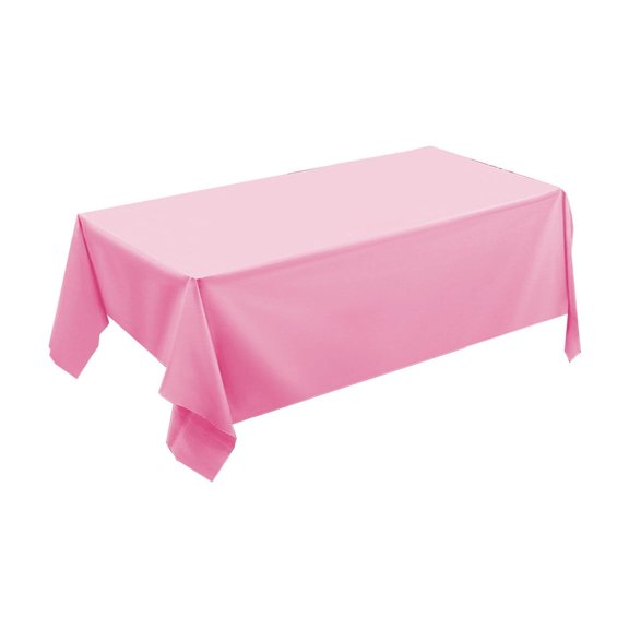 Picnic Table Cover Disposable Tablecloth Solid Color Party Unwashed Tablecloth Party Picnic and Event Cushioned Table 54X108 Inches Tables for Parties