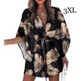 thumbnail image 4 of Baohd Robes à Lacets pour Femmes Été Jupe Courte Sexy Élégante Décontractée Mini Robe de Soirée Plage Maison Travail Type1 Type5 3TG, 4 of 5