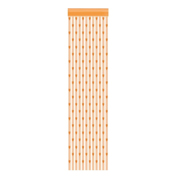 Binwennn Shower Curtain Lights 8ft Curtains Curtains Darkening Door Window Divider String 50x2 00cm Curtain Curtain Sheer Heart Home