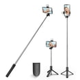 thumbnail image 1 of Trépied Perche à Selfie Lumineux, Télécommande Bluetooth Amovible, Léger, Portable, 1 of 6
