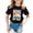 Noir, variante sur NINGMENG T-Shirts et Hauts pour Filles Enfants Été Fête des Pères Imprimé Dessin Animé Col Rond Manches Courtes Coupe Ample Décontracté T-Shirts Tenue de Vacances, Rose, 5-6 Ans