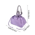 thumbnail image 3 of Lunch Bag For Women Cute Lunch Box Drawstring Handbag Cooler With Multiple Pockets Zip Ties Insulated Handle, 3 of 6