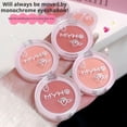thumbnail image 2 of Single Color Blush Palette Shiny Highlight Fine Flash Eyeshadow Sparkle Powder Natural Silky Texture Blush Face Makeup, 2 of 8