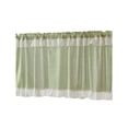 thumbnail image 2 of CQCYD Checkered Curtain Partition Valance, Cottage Layout Window Valance, Polyester Rod Pocket Valance for Kitchen Living Room, Decorative Curtain for Doorway Bedroom, Privacy Curtain for Home, 2 of 6