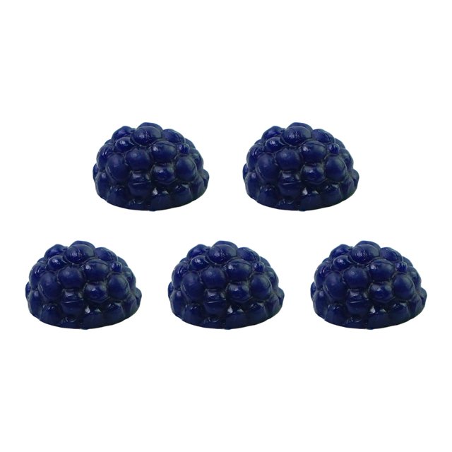 Wweixi 5pack/lot Long-lasting PVC Fruit Slice Model For Store Samples Mall Emissions Watermelon Slices 25