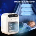 thumbnail image 4 of CNKOO Portable Air Conditioner Small Air Cooler Rechargeable Plug In Use Air Cooler Usb Air Conditioner 3 Speed Silent Air Cooler For Bedroom Room Car Travel And Indoor 1Pcs Air Cooler Cl, 4 of 9