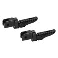 thumbnail image 3 of Motorbike Footrest, 2PCS Anti Slip T6063 Aluminium Alloy Motorcycle Front Foot Pegs Tapered Anodized   For Modification Black, 3 of 8