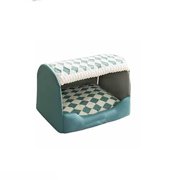 Cozy Dog House Comfy Doghouse Bed Foldable Warm Dog Bed With Cover Cave Dog Beds For Small Large Dogs Cats