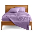 thumbnail image 1 of Bare Home Premium 1800 Collection Ensemble de Draps 3 Pcs, Très Grand Simple, Lavande, 1 of 10