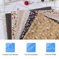 thumbnail image 3 of Rdeghly 7pcs 50*50cm Cotton Fabric DIY Assorted Squares Pre-Cut Bedding Kit Quarters Bundle, DIY Assorted Cotton Fabric, Cotton Fabric Pre-Cut Bedding, 3 of 8