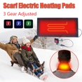 thumbnail image 1 of BKER Heating Pads Thermal Scarf Heated Pad USB Heater Clothing Heating Pad Heating Scarf Heating Pad Three Gear Regulation USB Heater Pad, 1 of 7