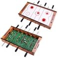 thumbnail image 2 of Gymax Kids Christmas Gift 2 In 1 Table Game Air Hockey Foosball Table, 2 of 7