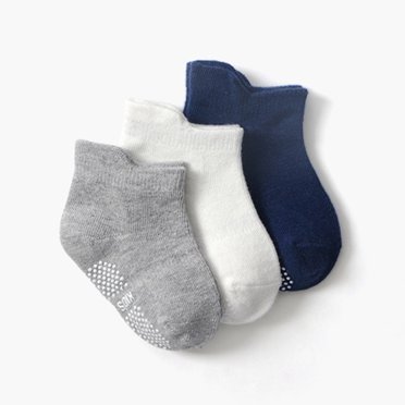 Color Non-slip Socks Toddlers Knitted Socks For Children From 1-3 Years Old