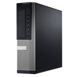 Dell Optiplex 9010 Ordinateur de bureau Intel Core i5 3470 16GB 480GB SSD DVD Windows 10 Professional nouveau clavier, souris, cordon de puissance,WiFi Adaptateur remis à neuf