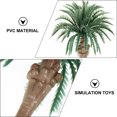 thumbnail image 4 of 12pcs Mini Plastic Lovely Simulation Trees Plant Decoration Sand Table Tree for Mini Garden Terrarium Decoration Micro Landscape, 4 of 6