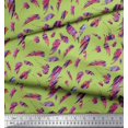 thumbnail image 2 of Soimoi Poly Georgette Fabric Brush Stroke Abstract Decor Fabric Printed Yard 52 Inch Wide, 2 of 3