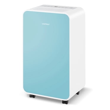 Costway Dehumidifier for Home Basement 32 Pints/Day 3 Modes Portable up to 2500 Sq. Ft Blue
