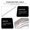 thumbnail image 3 of Stainless Wire Rope Braided Wire Rope Cable for Railing Hanging Clothes 10M, 3 of 9