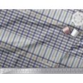 thumbnail image 3 of Soimoi Japan Crepe Satin Fabric Window Pane Check Printed Fabric 1 Yard 42 Inch Wide, 3 of 3
