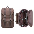 thumbnail image 5 of Travel Laptop Backpack, Outdoor Rucksack, School backpack Fits 15.6"(Canvas Coffee), 5 of 5