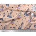 thumbnail image 3 of Soimoi Rayon Fabric Magic Potion,Bat & Witch Halloween Printed Fabric 1 Yard 42 Inch Wide, 3 of 3