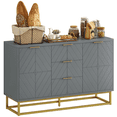 thumbnail image 1 of HOMCOM 3-Drawer Storage Cabinet Sideboard for Dining Room, Living Room, 1 of 5