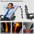 thumbnail image 4 of FDW Office Chair Ergonomic Executive Swivel Rolling, Lumbar Support, Camo, 4 of 7