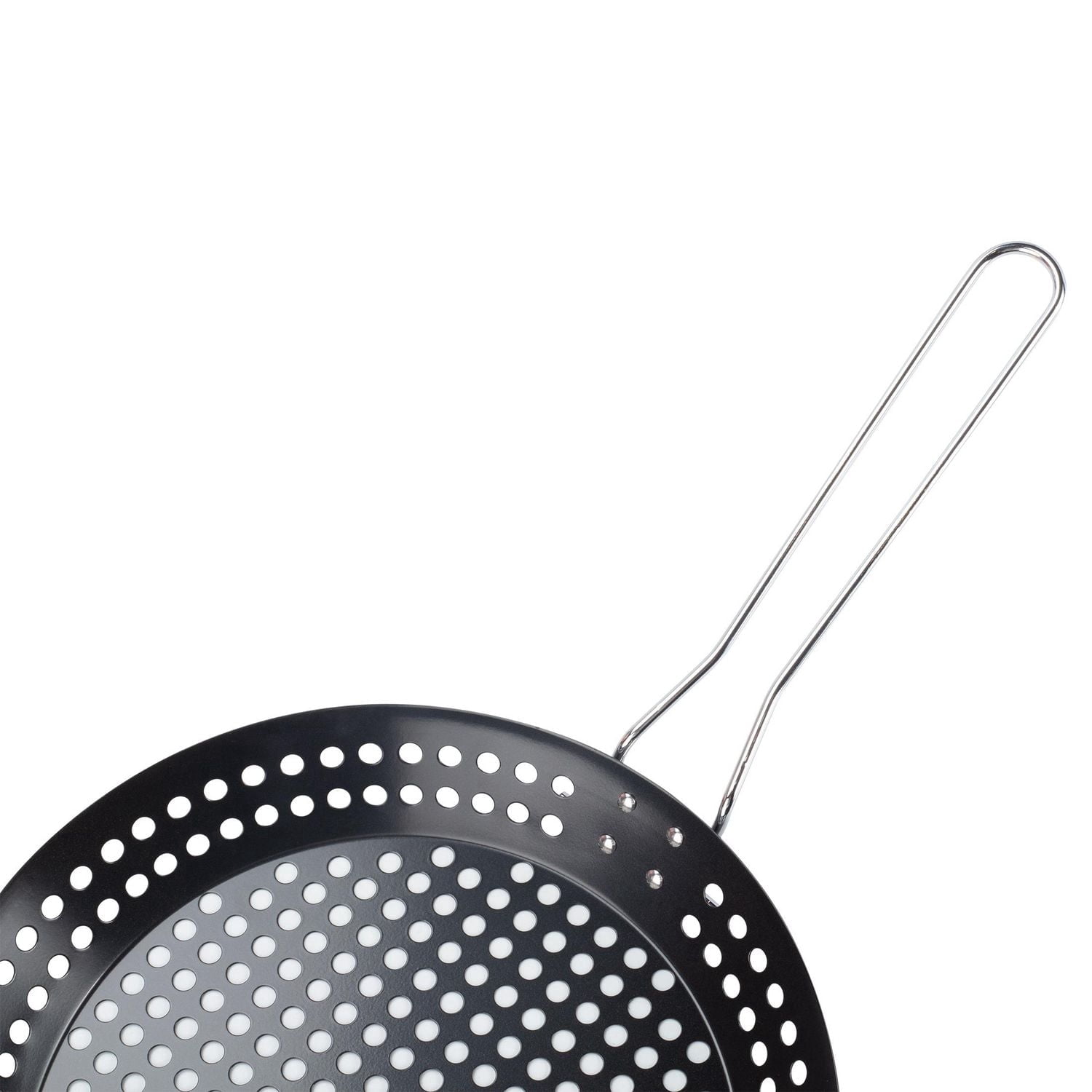 Expert Grill poêle à griller antiadhésive avec poignée pliable