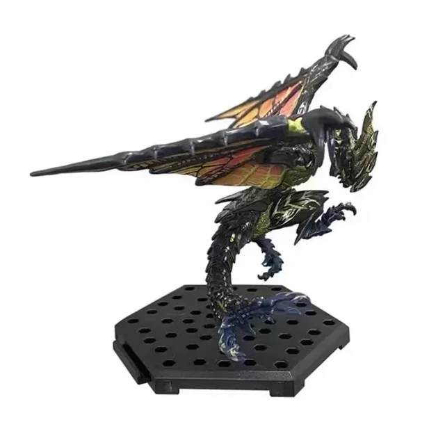 Genuine Scale Model Monster Hunter Rise of Dawn Series Male VALSTRAX Rathalos Nargacuga Velkhana Action Figure Toys,D