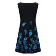 thumbnail image 4 of EGNMCR Robes d'Été Femmes Tendance 2024 Robe Sans Manches pour Femmes Robe Visuellement Mince Mode Imprimé Floral Été Nouveautés Robe à Imprimé, 4 of 7