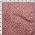 thumbnail image 4 of oneOone Cotton Poplin Red Fabric Geometric Craft Project Decor Fabric Printed by The Yard 42 Inche Wide-8697, 4 of 4