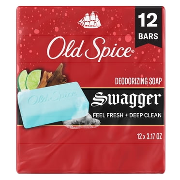 Old Spice Bar Hand Soap Men'S Swagger (12 Bars), 1080 g