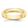 thumbnail image 1 of Bague Demi-Ronde 10KY 4 mm LTW Taille 4 Taille 4, 1 of 3