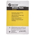 thumbnail image 4 of Niche Brake Pad Set for Triumph Thruxton 1200R Front Rear Organic 2017-2018 MK1002749, 4 of 8