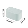 thumbnail image 2 of Boovnll Plastic Heater, Infant Wet Towel Heater, Portable Wet Towel Heater with Constant Temperature Heating Wet Towel Dispenser Box, 55 ℃ Wide Range, Smart Home, Home, 2 of 3