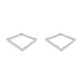 thumbnail image 2 of Transemion Outdoor Cooking Easy Stainless Steel Burner Screen Windshield Outdoor Stove Wind Guard Lightweight 2Set, 2 of 6