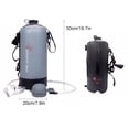 thumbnail image 3 of Wweixi Outdoor Shower Kit Easy Installation Large Capacity Low Maintenance High Pressure Shower Shower black, 3 of 6