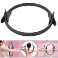thumbnail image 3 of Yoga ,Lightweight Pilates  Workout Fitness Double Handled Exercise Circle with Soft Handles Home Training Equipment, 3 of 8