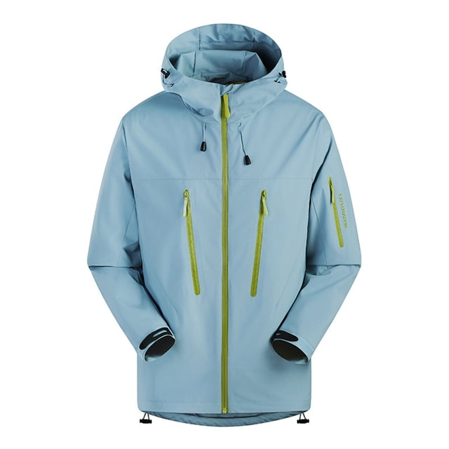 Styesk Jackets for Men Men's Spring And Charge Coat Thin Outdoor Mountaineering And Riding Windproof Work Coat