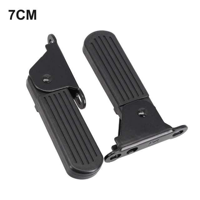 1Pair Electric Moped Front Pedal Scooter Front Foldable Pedal Leg Support Pad