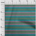thumbnail image 1 of oneOone Cotton Cambric Fabric Chevron & Greek Key Block Print Fabric BTY 56 Inch Wide, 1 of 4