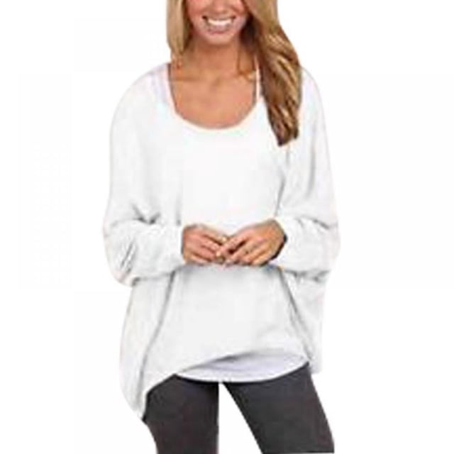 T-Shirt Décontracté à Manches Longues pour Femmes S-XXL