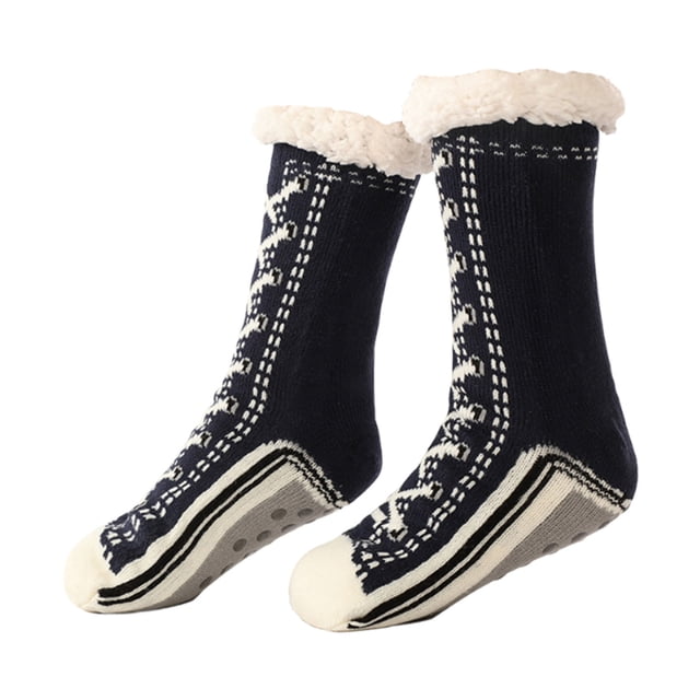 Meitianfacai Winter Floor Socks Warm Home Extra Thick Fleece Socks