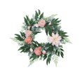 thumbnail image 1 of Langgg Realistic Spring Front Door Wreath Artificial Flower Wreath Hanging Celebration for Summer, 1 of 9
