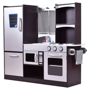 Patiojoy Ensemble de jeu de cuisine en bois de chef de cuisine