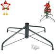thumbnail image 4 of Tree Tripod Base Bracket Brackets Metal Support Iron For Home Party Decoration Rugged And Non-slip Heavy Duty Christmas, 4 of 5