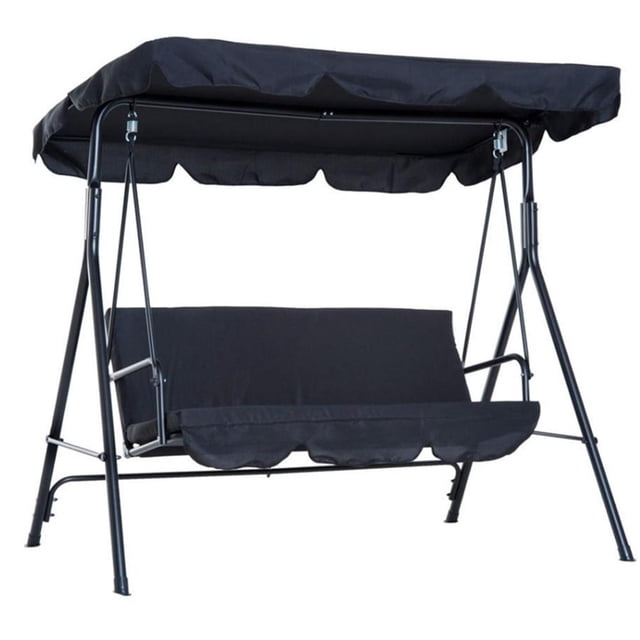 MesaSe Ruffles Top Rain Cover Waterproof Hammock Sun Shade Outdoor Swing Top Cover
